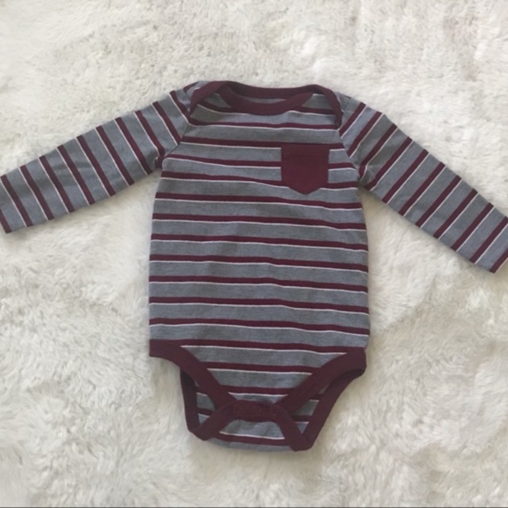 🌻3/$15 3  Piece Baby Boy Bundle 3-6 M Diaper Cover Hoodie Long Sleeve - Picture 2 of 5
